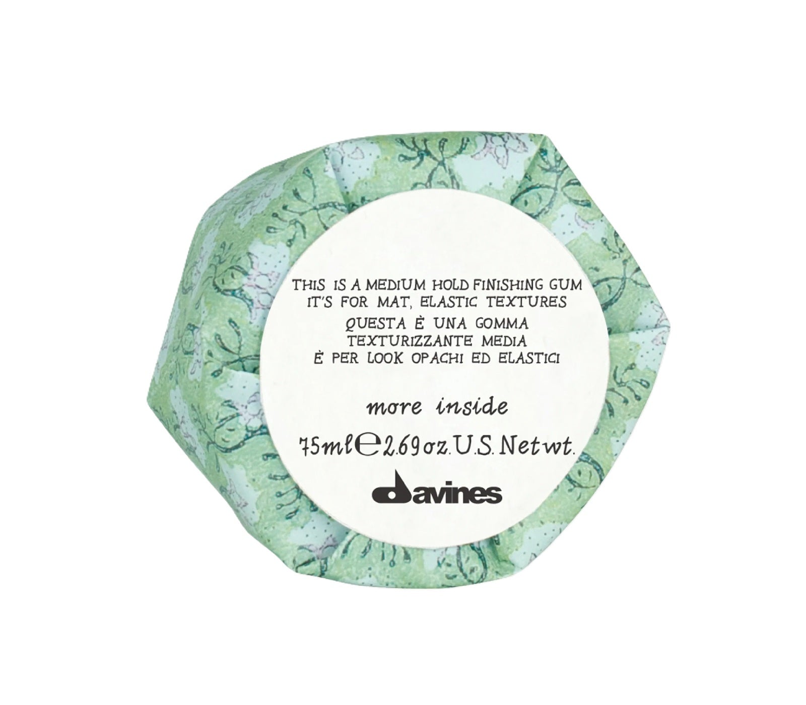 This is a Medium Hold Finishing Gum